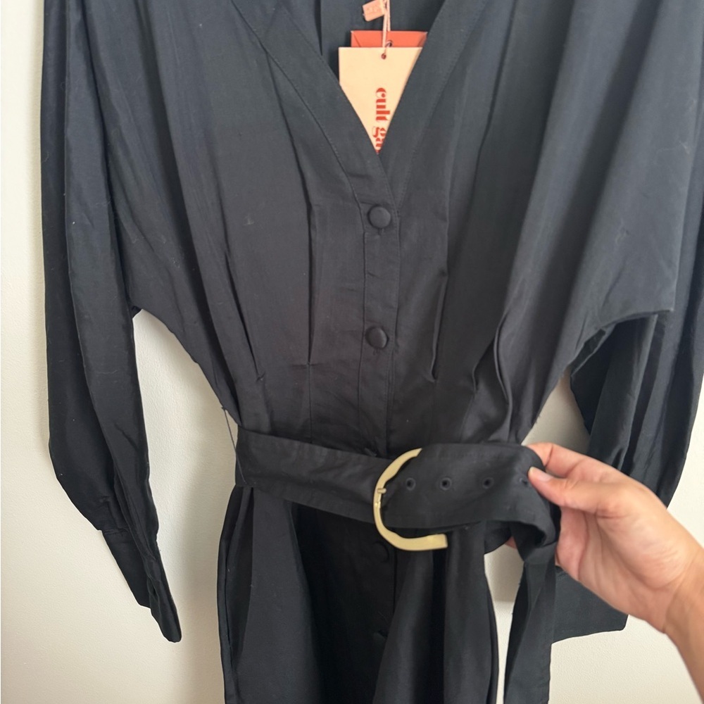 NWT CULT GAIA Talulah Dress In Black Size Medium - Picture 7 of 7